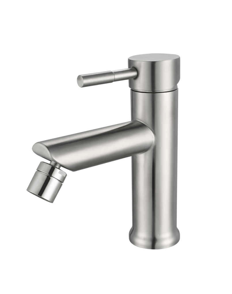 Miscelatore monocomando bidet acciaio inox EKOS