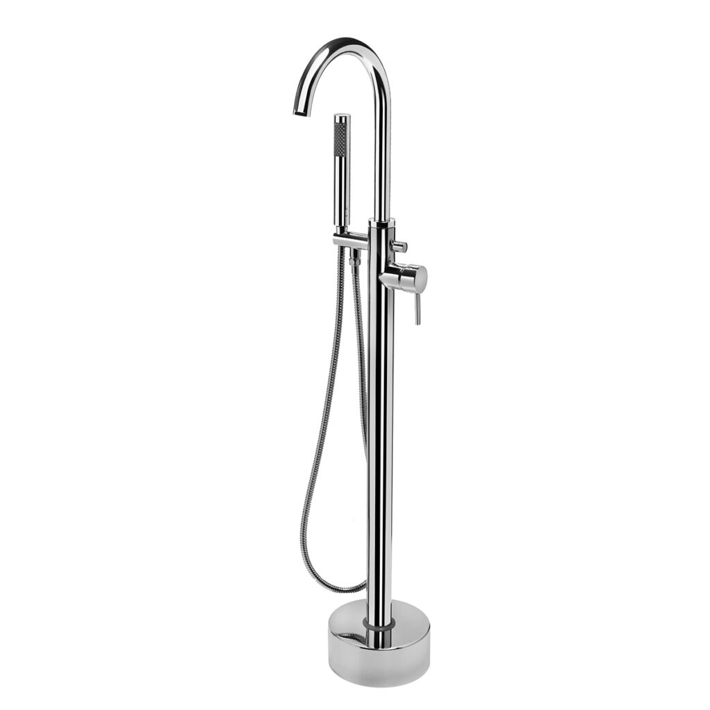 Freestanding bathtub mixer